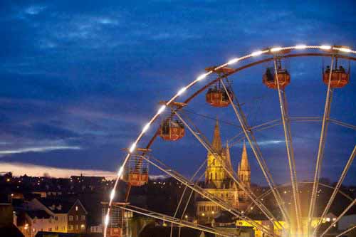 Ferris Wheel at night