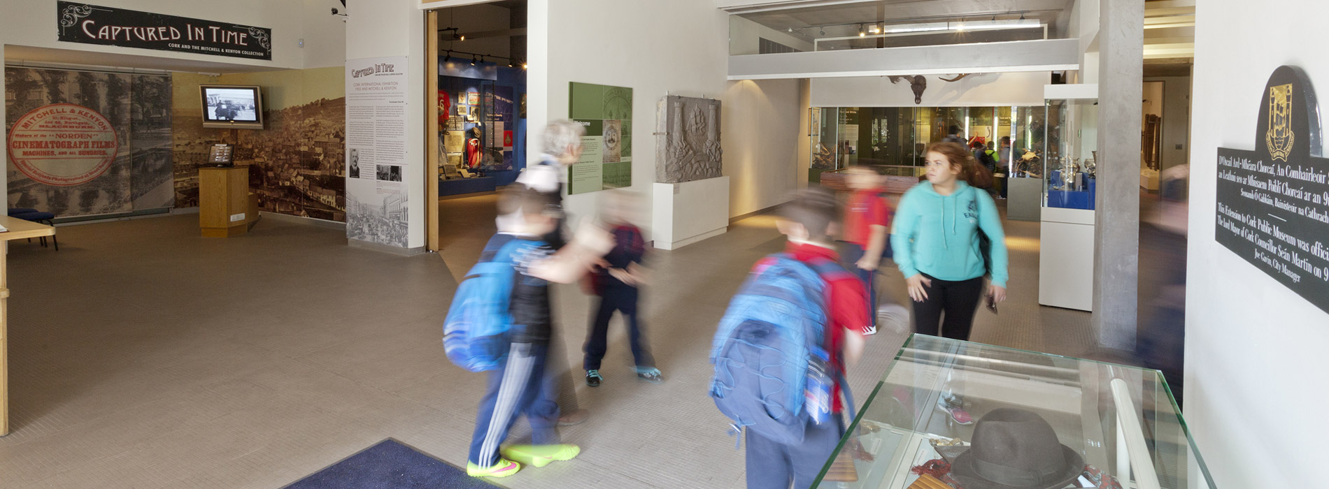 Visitors at Cork Public Museum