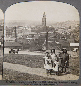 View-of-Cork-St-Annes-Shandon-St-Marys-Richmond-Hill-Stereo-View-Michael-Lenihan-Collection