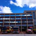 Front view of Anglesea Street Fire Station