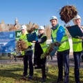 Sod turning Lee Road Water Treatment Plant