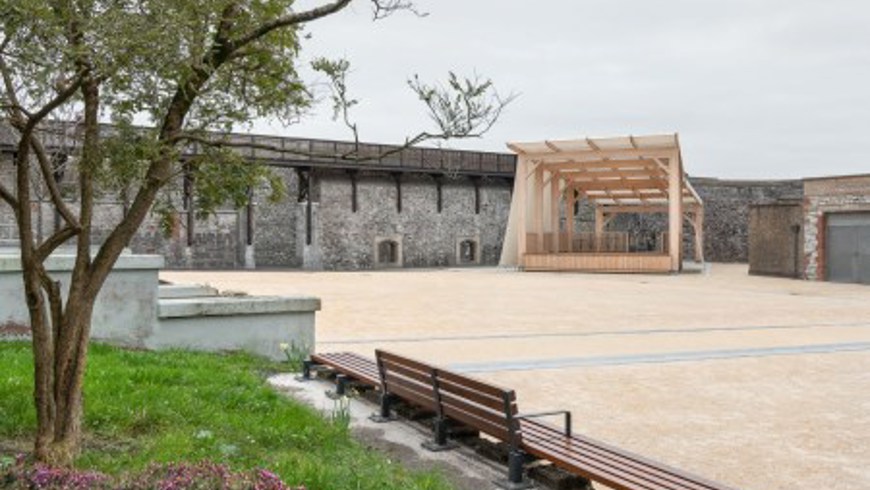 Inside Elizabeth Fort 