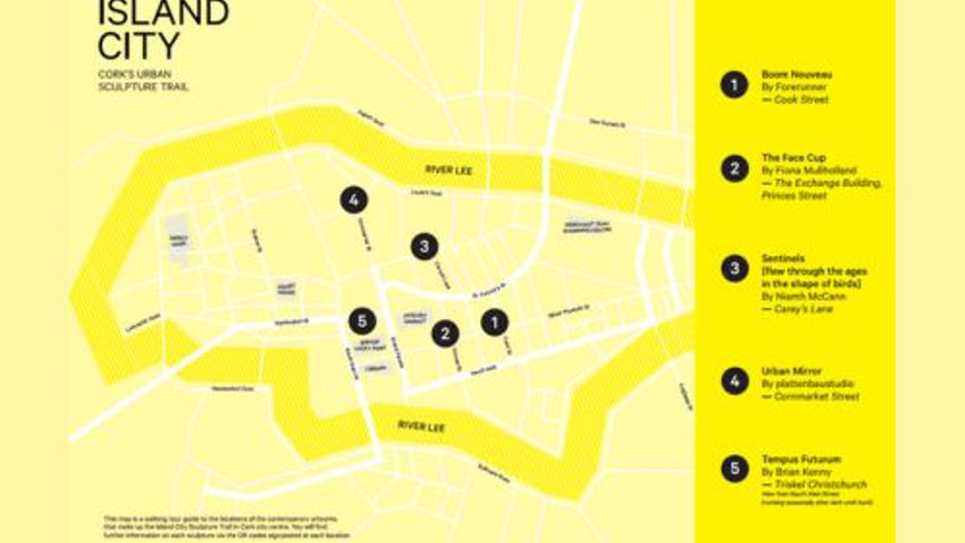 Map of Island City Sculptures