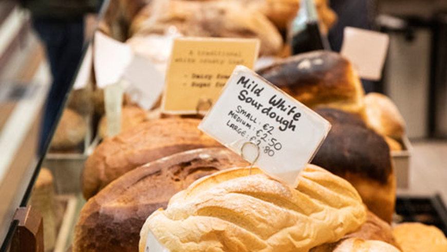 Selection of breads