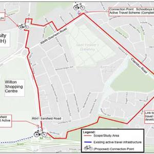 Sarsfield Road to Clashduv Rd Active Travel