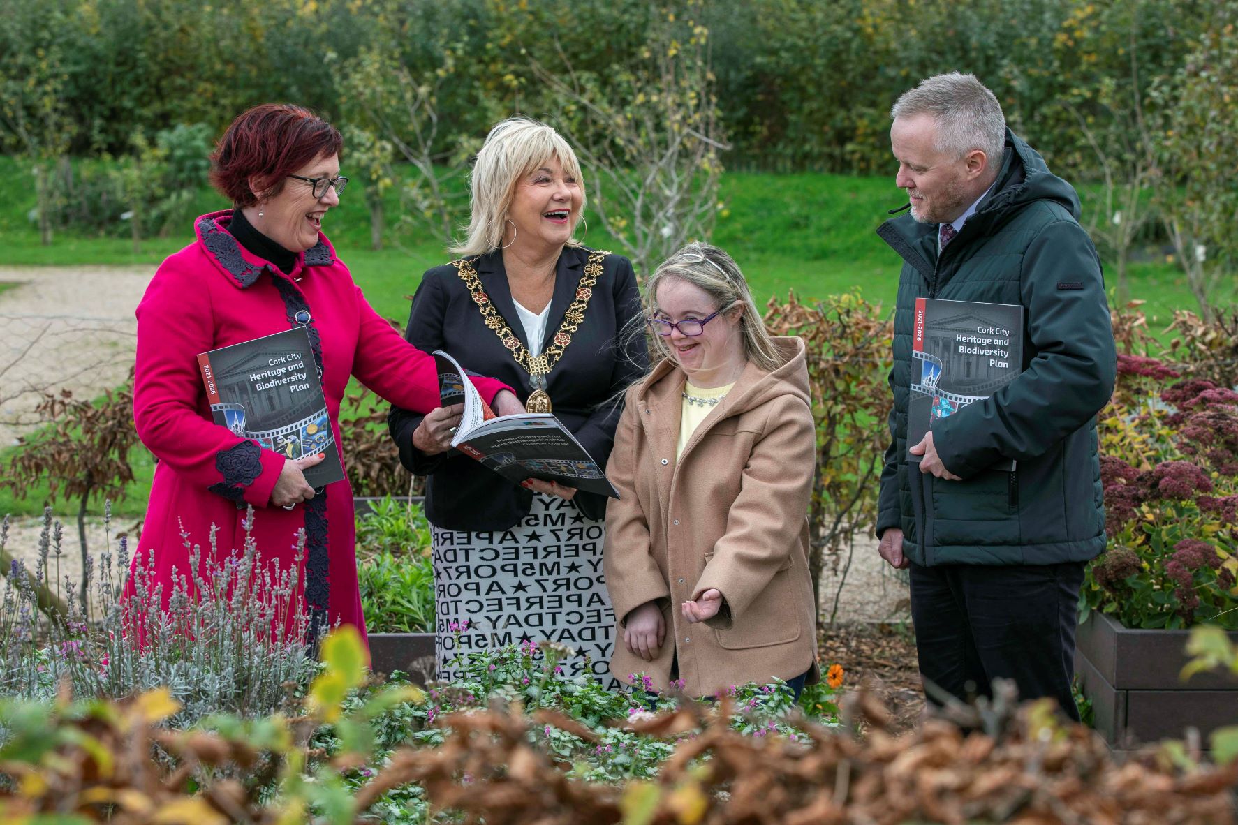 At the Launch of the Cork City Heritage & Biodiversity Plan 1