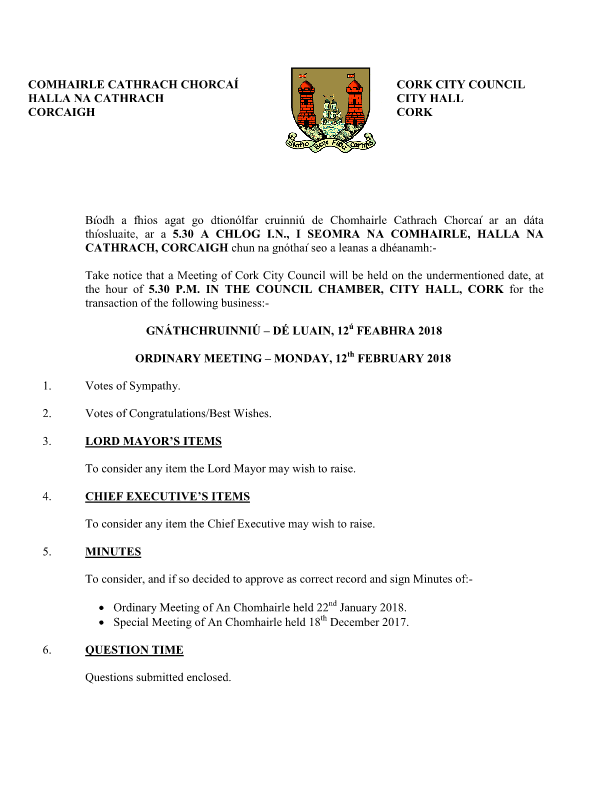 2018-02-12-Agenda-Council-Meeting